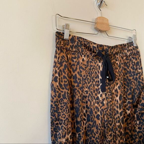 Cami NYC-“ZOE” Animal Silk High Rise Printed Joggers (Small) - Picture 7 of 13